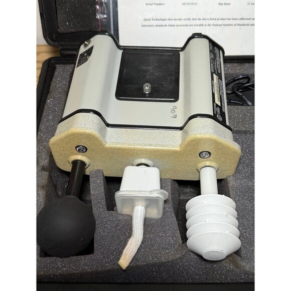Metrosonics HS-32 Area Heat Stress Monitor with Case Tested‎ Nice - Picture 6 of 10